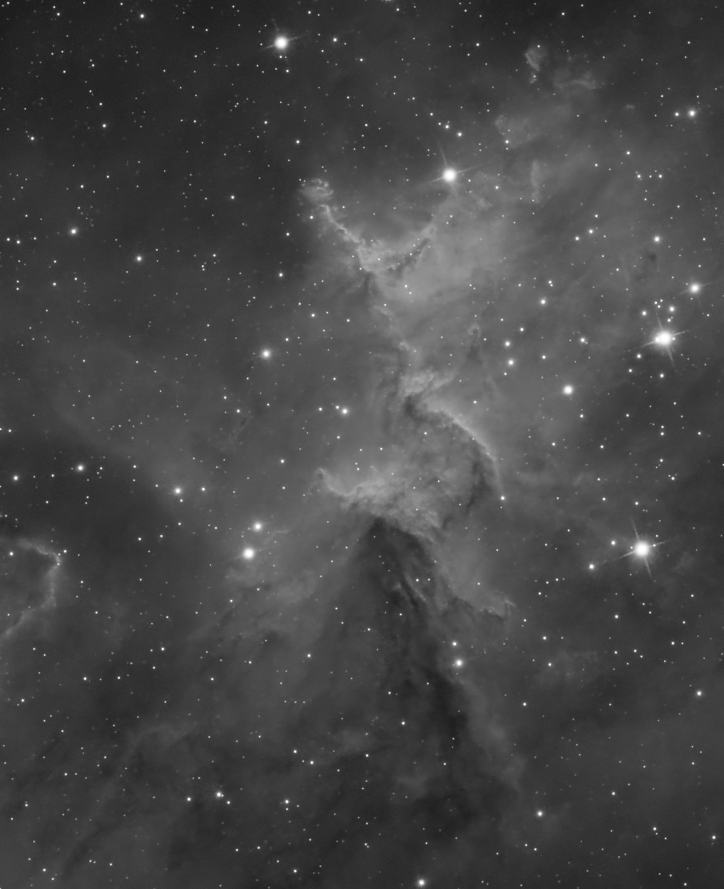 After Stellacuity: the Heart Nebula (IC 1805)
