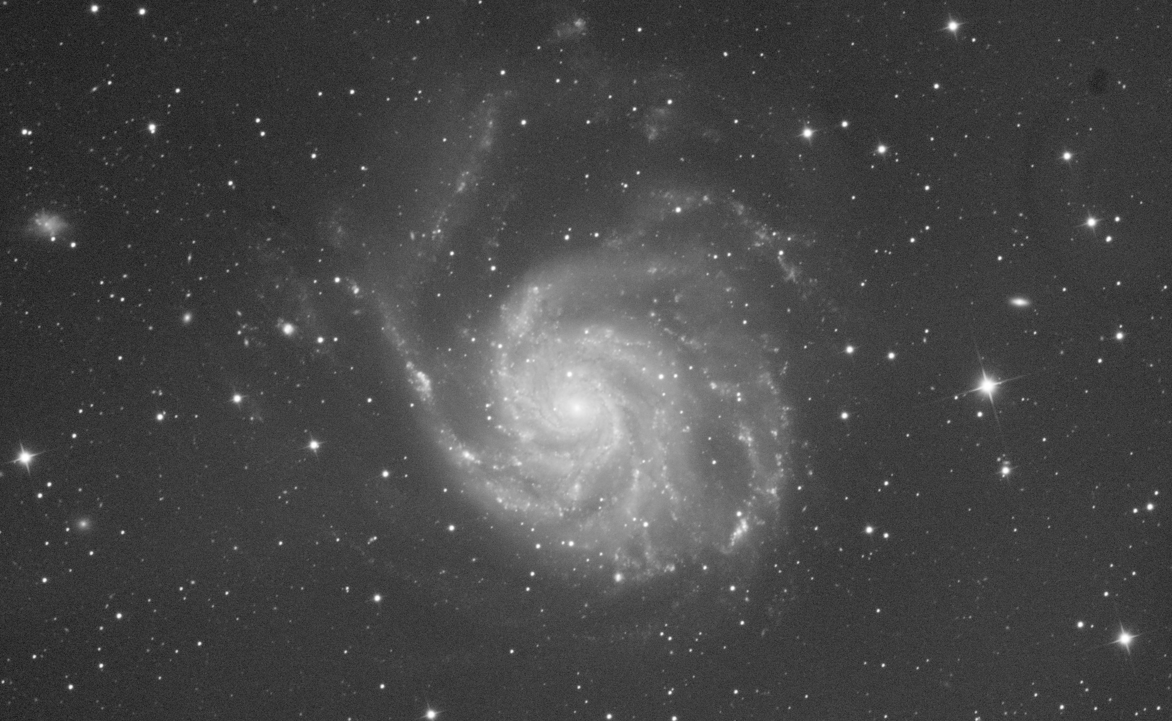 Before: the Pinwheel Galaxy, M101