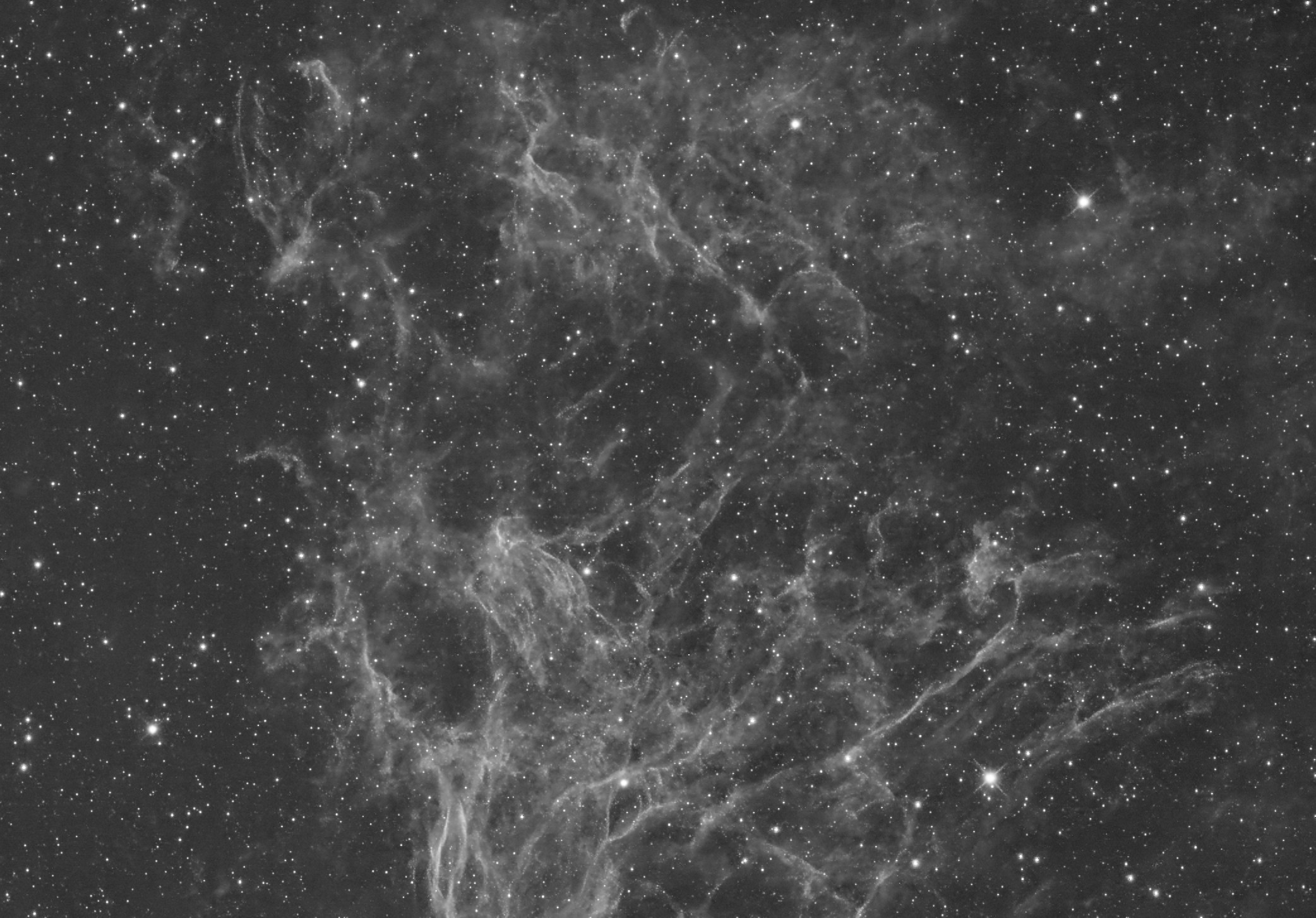 After Stellacuity: Pickering's Triangle in the Veil Nebula