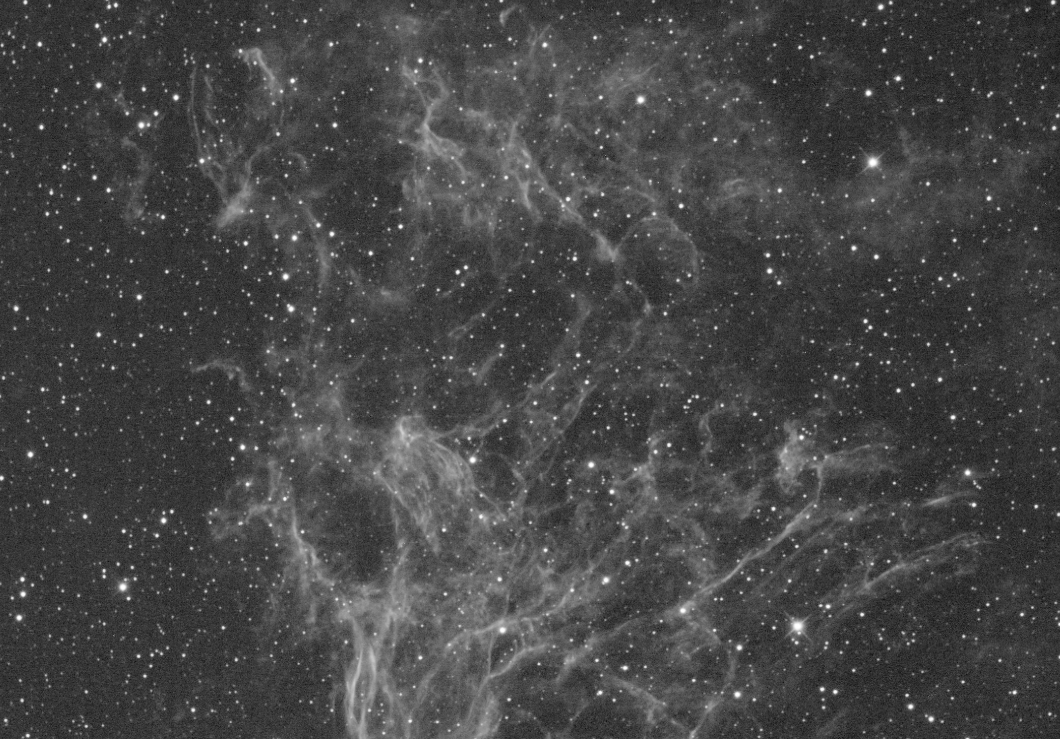Before: Pickering's Triangle in the Veil Nebula
